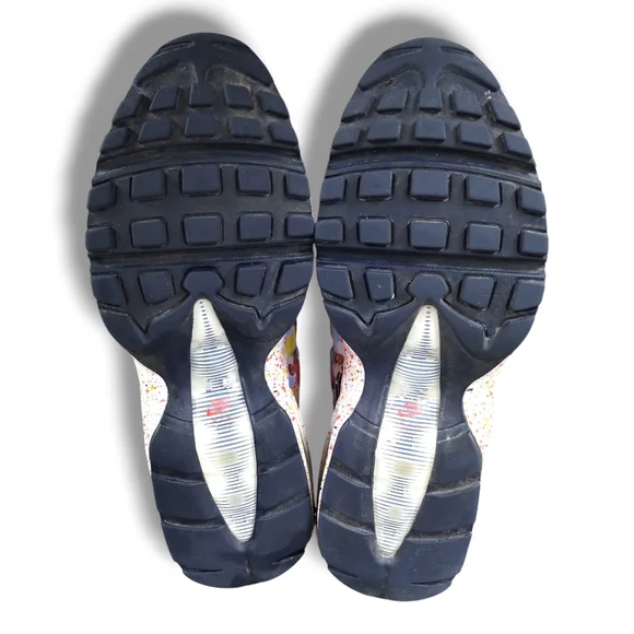 Nike Air Max 95 SE Confetti Sneakers Vast Grey Women’s 10.5 / Men’s 9.5 - Picture 5 of 9